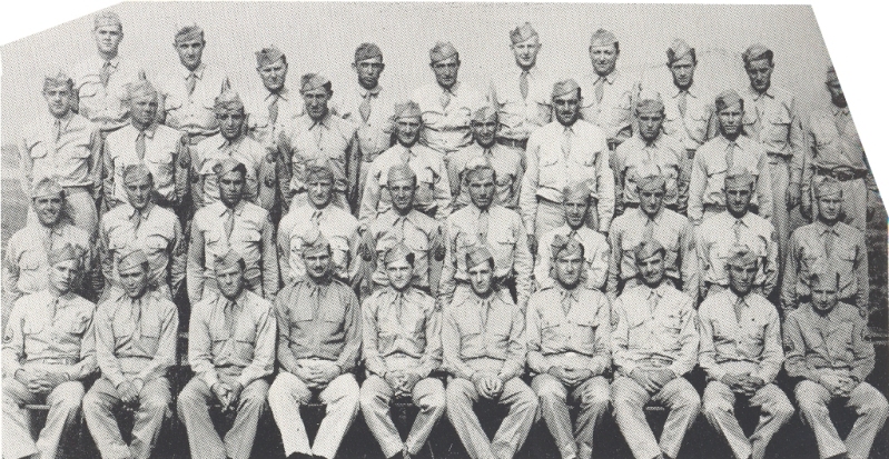 81st Engineers Co C - Timmers bottom row third from left